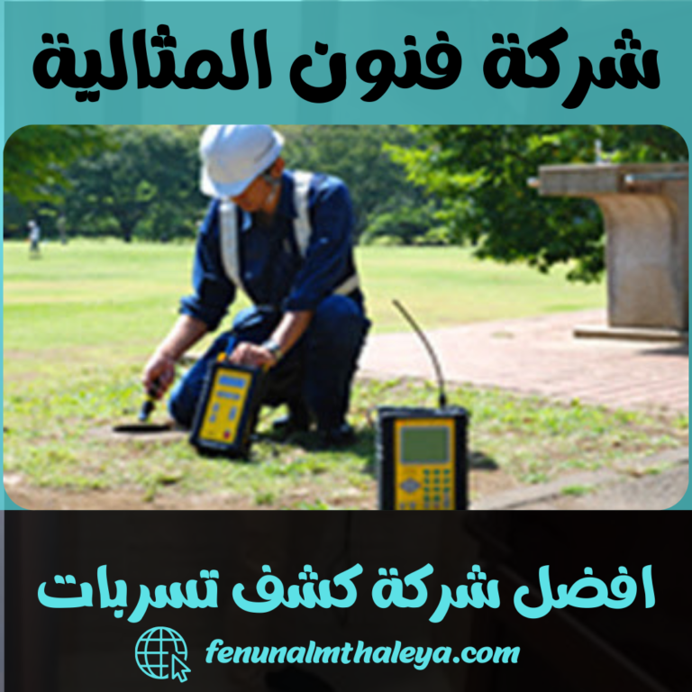 افضل شركة كشف تسربات