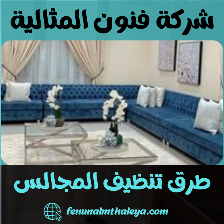 طرق تنظيف المجالس